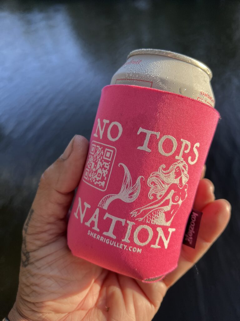 no tops nation koozie