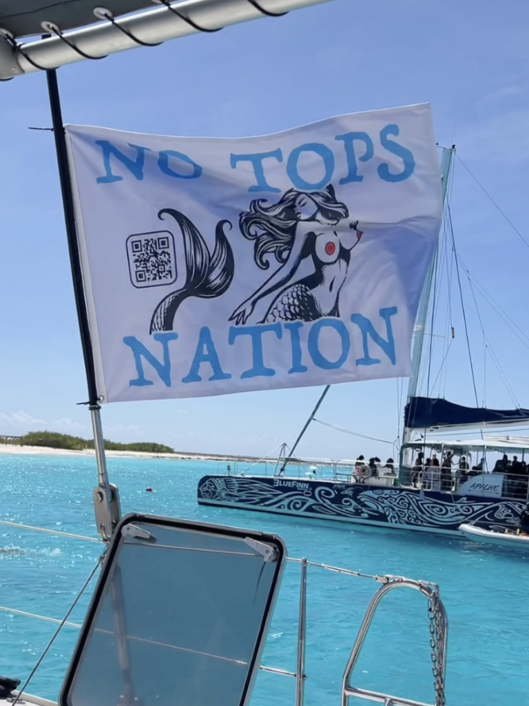 No Tops Nation Original Boat Flag